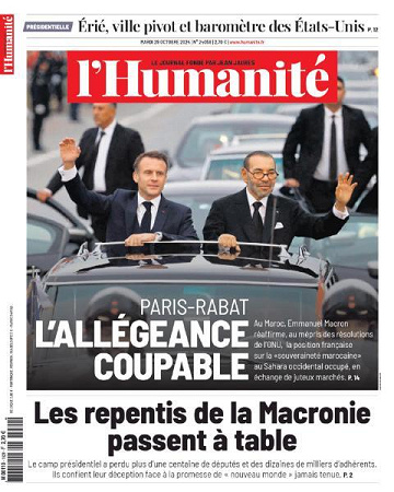 L’Humanite - 29 Octobre 2024