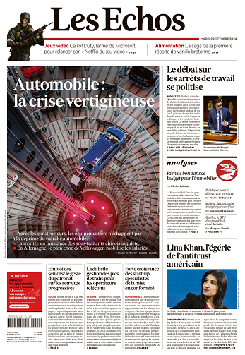 Les Echos - 29 Octobre 2024
