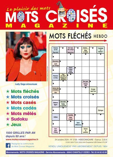 Mots Croisés Magazine - 24 Octobre 2024