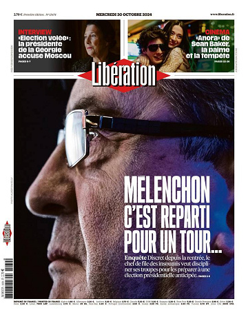 Libération du Mercredi 30 Octobre 2024