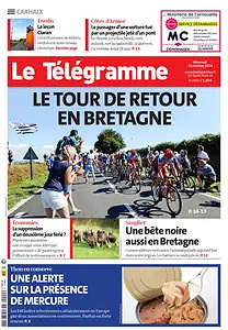 Le Télégramme - 30 Octobre 2024 (10 Editions)