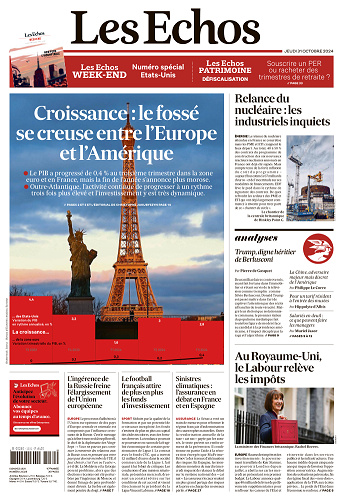 Les Echos - 31 Octobre 2024
