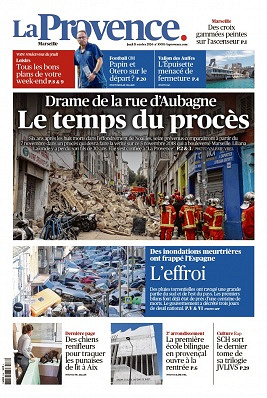 La Provence Marseille du jeudi 31 Octobre 2024