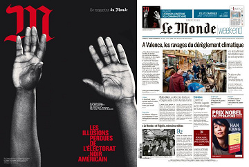 Pack Le Monde + M le Magazine du Monde - 1er Novembre 2024