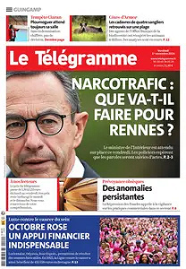Le Télégramme - 01 Novembre 2024 (10 Editions)