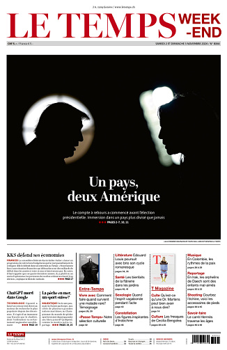 Le Temps - 2-3 Novembre 2024