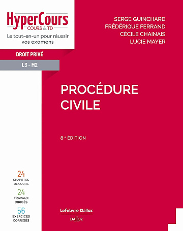 Procédure civile 8e édition -  Serge Guinchard (2023)