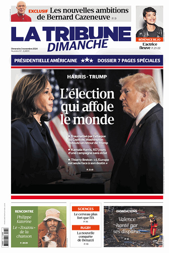 La Tribune dimanche - 3 Novembre 2024