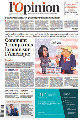 L’Opinion - 4 Novembre 2024