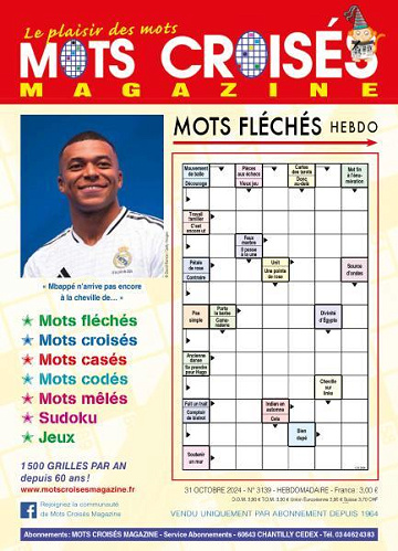 Mots Croisés Magazine - 31 Octobre 2024