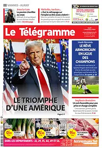 Le Télégramme - 07 Novembre 2024 (08 Editions)