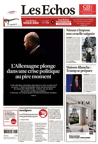 Les Echos - 8-9 Novembre 2024