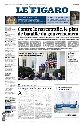 Le Figaro du Vendredi 8 Novembre 2024