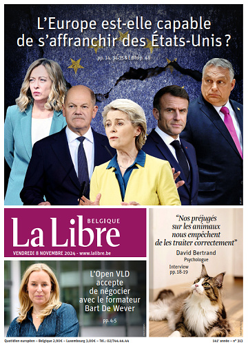 La Libre Belgique du 08 Novembre 2024