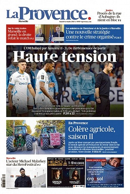 La Provence Marseille du samedi 9 Novembre 2024