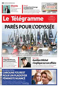Le Télégramme - 09 Novembre 2024 (10 Editions)