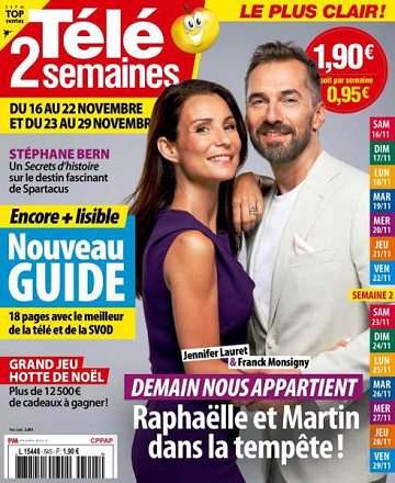 Télé 2 Semaines - 9 Novembre 2024