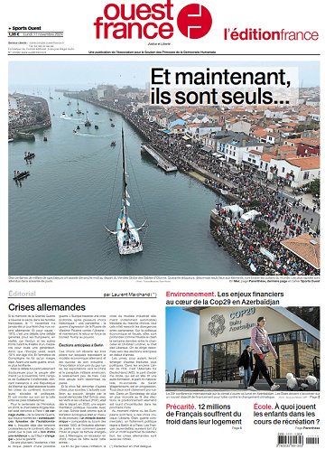 Ouest-France Édition France - 11 Novembre 2024