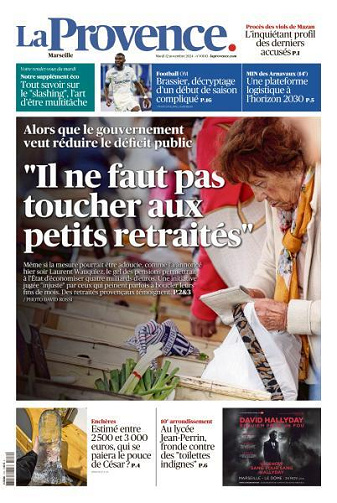 La Provence - 12 Novembre 2024