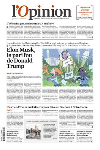 L’Opinion - 14 Novembre 2024
