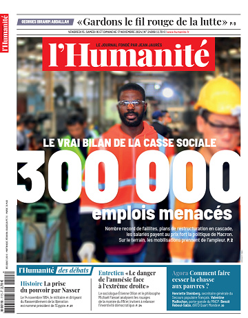 L’Humanite - 15-17 Novembre 2024