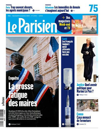Le Parisien - 15 Novembre 2024