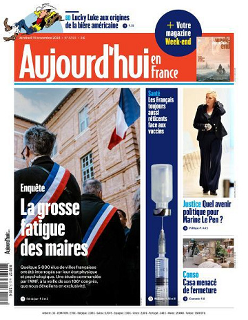 Aujourd’hui en France - 15 Novembre 2024