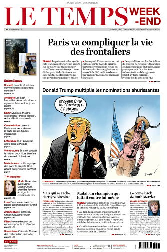 Le Temps - 16-17 Novembre 2024