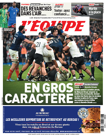 L’equipe - 17 Novembre 2024
