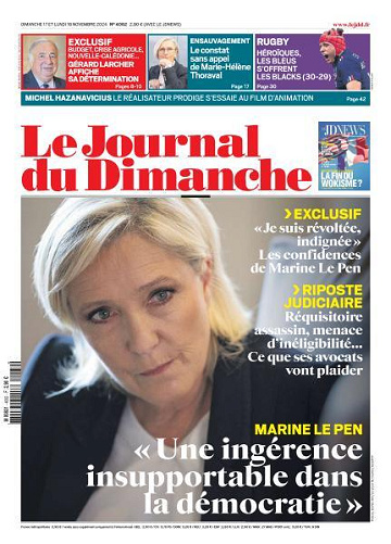 Le Journal du Dimanche - 17 Novembre 2024
