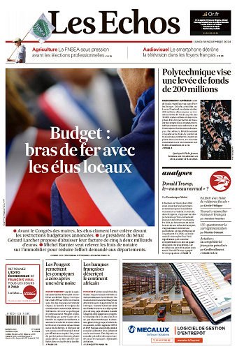 Les Echos - 18 Novembre 2024
