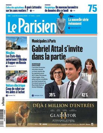 Le Parisien - 18 Novembre 2024