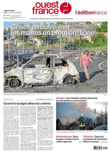 Ouest-France Édition France - 18 Novembre 2024