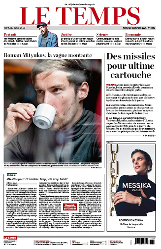 Le Temps - 19 Novembre 2024