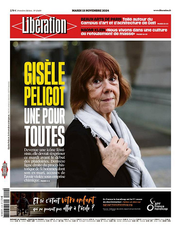 Libération du Mardi 19 Novembre 2024