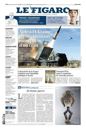 Le Figaro du Mardi 19 Novembre 2024