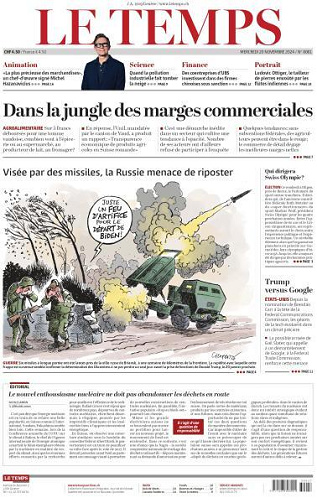 Le Temps - 20 Novembre 2024