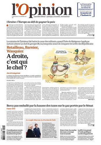 L’Opinion - 21 Novembre 2024