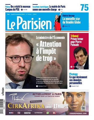 Le Parisien - 21 Novembre 2024