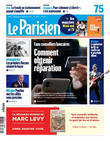 Le Parisien - 22 Novembre 2024