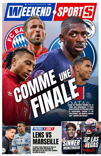 Week-end Sports - 22 Novembre 2024