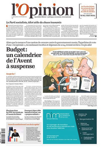 L’Opinion - 25 Novembre 2024