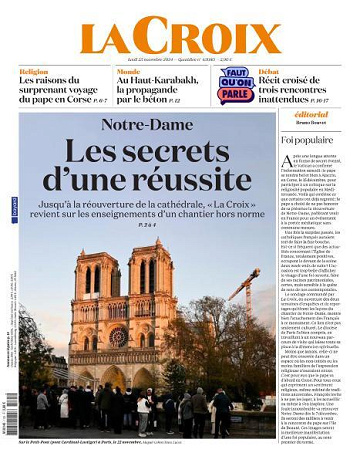 La Croix - 25 Novembre 2024