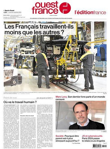 Ouest-France Édition France - 25 Novembre 2024