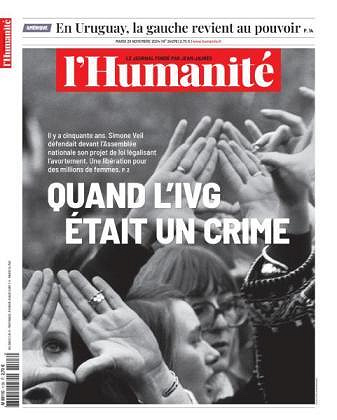 L’Humanite - 26 Novembre 2024
