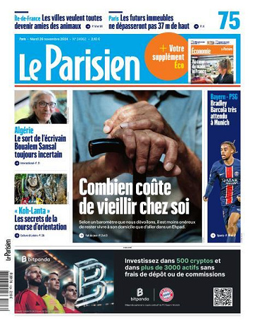 Le Parisien - 26 Novembre 2024