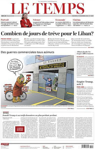 Le Temps - 27 Novembre 2024