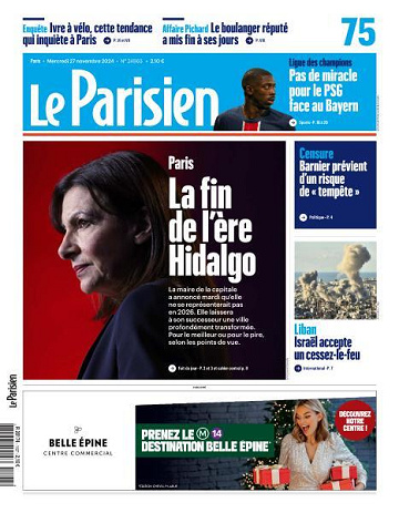 Le Parisien - 27 Novembre 2024