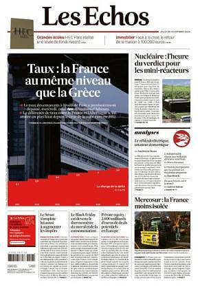 Les Echos - 28 Novembre 2024