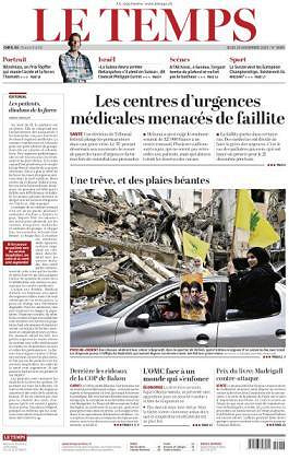 Le Temps - 28 Novembre 2024